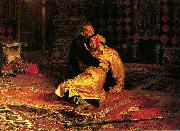 Ilya Repin, Ivan the Terrible and His Son Ivan on November 16th, 1581